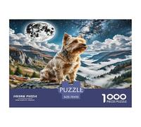 Welsh Terrier Jigsaw Puzzles Puzzle for Adults Recycled Paper for Aduls 1000 Pieces Puzzle Fun And Challenging Family Game Educational Game Decompression 70x50cm/1000pcs