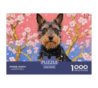 Welsh Terrier Puzzles 1000 Pieces for Adults Educational Games Cute Dog Gifts for Men70x50cm/1000pcs
