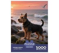 Welsh Terrier1000 Pieces Jigsaw Puzzles for Adults Educational Games Cute PetFun And Challenging for Home Decoration Great Gift Idea70x50cm/1000pcs