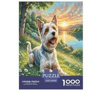 Welsh Terrier1000Pieces JigsawPuzzles ForAdults Challenging Brainteasing Age12+byth EducationalGame Brainteasing Adults Jigsaw Puzzle 70x50cm/1000pcs