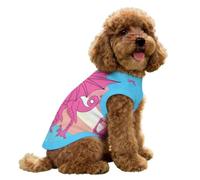 Welsh Trans Dragon Flag Dog Shirt Summer Tank Top Sleeveless Pet Clothes for Small Medium Puppy And Cat