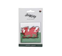 Welsh Wales Cymru Fridge Magnet Sheep Dragon (Cardiff Icon 3D)
