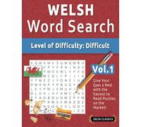 WELSH WORD SEARCH - LEVEL OF DIFFICULTY: HARD - VOL.1 - DELTA CLASSICS - GIVE YOUR EYES A REST WITH THE EASIEST TO READ PUZZLES ON THE MARKET!