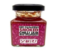 Welshhomestead Smokery Red Habanero & Strawberry Smoked Chilli Jam 128g