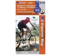 Welshpool and Montgomery / Y Trallwng a Threfaldwyn: Sheet 216 (OS Explorer Map Active)