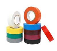 WELSTIK Multi Pack of PVC Electrical Insulation Tape, 19mm x 20m, Premium Multi-colour Mixed 10 Rolls