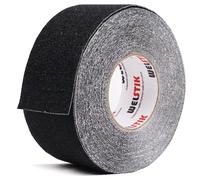 WELSTIK Non-Slip Tape, 50 mm x 20 m Non-Slip Stair Steps, Stairs Non-Slip Strips, Non-Slip Stair Tape, Keep Children, Elderly Safe, Black