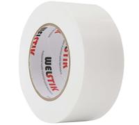 WELSTIK Professional Grade Duct Tape, Waterproof Duct Cloth Fabric,Colored Gaffer Tape for Repairs, DIY, Crafts, Indoor Outdoor Use,50mm X 41M, 7.5 Mil Thick,White