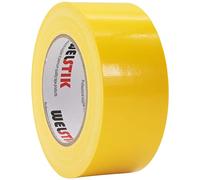 WELSTIK Professional Grade Duct Tape, Waterproof Duct Cloth Fabric,Colored Gaffer Tape for Repairs, DIY, Crafts, Indoor Outdoor Use,50mm X 41M, 7.5 Mil Thick,Yellow