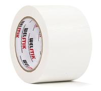 WELSTIK Professional Grade Duct Tape, Waterproof Duct Cloth Fabric,Colored Gaffer Tape for Repairs, DIY, Crafts, Indoor Outdoor Use,75mm X 41M, 7.5 Mil Thick,White