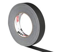 WELSTIK Thin Gaff Tape 25MM*30.2M Gaffa Tape Matt Cloth Tape, Black