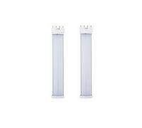 WELSUN 12W 2G11 LED Bulb 9.3inches 4-Pin 2G11 Base LED Retrofit Tube Light 30W CFL Replacement (Remove Or Bypass Ballast) AC85-265v 2-Pack (Color : Cool White)