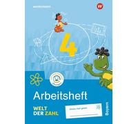 Welt der Zahl - Ausgabe 2022 für Bayern: Arbeitsheft 4 mit Interakti (Broschüre)