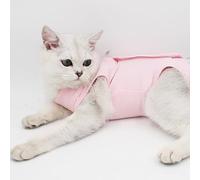 WELTENT Cat Sweaters Shirts for Cats,Hairless Cat Cotton Tshirts Pet Clothes,Pullover Kitten T-Shirts with Sleeves,Cats & Small Dogs Apparel, Pink,S