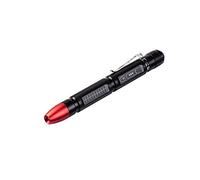 Weltool M6-RD Red LED Night Vision Penlight for Pilots Viewing Navigation Maps, HGN Tests, SFST and ARIDE to DRE Evaluations，Pocket Pen Light with Clip for Doctors and Veterinarians