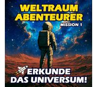 Weltraumabenteurer: Mission 1 - Erkunde das Universum!: Ein wunderschön illustriertes Kinderbuch für kleine Entdecker, mit interaktiven Aktivitäten, ... und einem offiziellen Entdecker-Zertifikat!