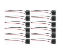 WELWIK 12PCS YMD-12095 Active Electromagnetic Lead Type Buzzer 5V Split Type 12x9.5 Electric Scooter Buzzer