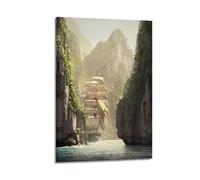 WELYK Assassins_Creed_IV_Black_Flag_Concept_Art_RL_03 Poster Decorative Painting Canvas Wall Posters And Art Picture Print Modern Family Bedroom Decor Posters 08x12inch(20x30cm)