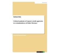 Welz - Critical analysis of export credit agencies in consideration of - P555z