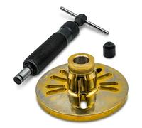 WELZH LGV Hub Puller Hydraulic Ram Kit 12 Ton Drive Shaft Hub Removal Tool 4 5 6 Hole 225mm Plate 137 175mm Pin Range M14 Bolts Light Commercial Vehicle Professional Workshop Use 1017-1-WW