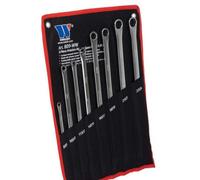 Welzh Werkzeug 8Pc Aviation Double Ended Ring Extra Long Spanner Set 8-24mm