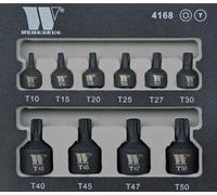 Welzh Werkzeug Socket Set - Low Profile For Easy Access - Torx Tstar Bit T10-T50