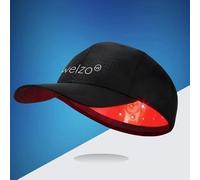 Welzo Blueprint Red Light Therapy Cap - 650NM Hair Wellness Hat Device - Laser Light Helmet for Hair Regrowth, Scalp Health & Hair Loss Treatment - Rechargeable & Comfortable Fit
