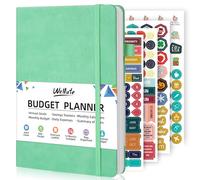 WEMATE Budget Planner 2026 - Monthly Budget Book with Expense Tracker Notebook, 12 Month Undated Bill Organizer & Financial Planner, Account Book to Take Control of Your Finances, A5 (Green)