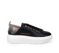 Wembley Black Leather Trainers - female - Alexander Smith - Sneakers - Black - 5 UK - Shoes 5 UK