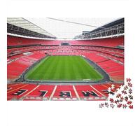 Wembley Stadium 1000 Piece Jigsaw Puzzles for Adults Football Pitches Festive Gifts Family Challenging Educational Games Home Decoration for Adults And Kids Age 12 Years Up 1000pcs (75x50cm)