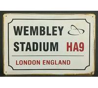 Wembley Stadium Ha9 London Vintage Retro Metal Sign Home Garage Workshop Pub Outdoor Decoration Plaque 8X12 inch