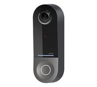 WeMo Smart Video Doorbell, Camera System for Door Ring Home Security, with Apple HomeKit Secure Video and WiFi, 223° FOV, HDR, 2-Way Audio and Night Vision for Maximum Visibility