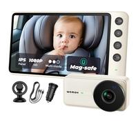 WEMOH Magnetic Baby Car Camera with 5" 1080P IPS Monitor for Rear Facing