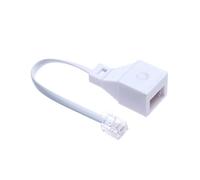 Wemoralix RJ11 to BT Socket Adapter - 4-Wire Female Converter for Phones, Modems & Routers, 10cm