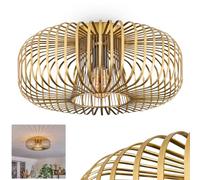 Wemude Ceiling Light, Modern Ceiling Light Made of Metal in Brass Colours, Ceiling Light with Great Lighting Effect on The Ceiling, Ø 40 cm, 1 Light, 1 x E27, Without Bulb