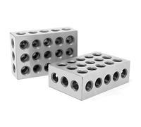 WEN 10423 3 x 2 x 1-Inch Steel-Hardened Precision 123 Blocks, Two Pack