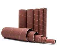 WEN 6535SP80 80-Grit Oscillating Spindle Sandpaper Sanding Sleeves with 5-5/8-Inch Height, 10 Pack