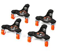 WEN DL6165 6-Inch 165-Pound Capacity Furniture Moving Tri-Dolly Set (4 Pack)