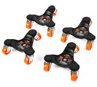 WEN DL6300 6-Inch 300-Pound Capacity Furniture Moving Tri-Dolly Set (4 Pack)