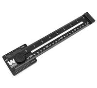 WEN ME251R 10-Inch Aluminum Offset Marking Gauge and Layout Tool with Laser-Etched Scale
