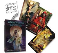 Wen Woman Had Wings Tarot Deck When Women Had Wings Tarot Deck, Includes Japanese Instruction Manual (English Language Not Guaranteed) FLATLAND Authentic, 78 Tarot Cards