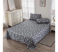 WenBags Lightweight Waterproof Flat Sheet 70*90 Inches Queen Size-Mattress Protector for Bed & Couch, Pet Hair Resistant Cover Ideal for Dogs & Cats, Perfect for Hotels & Hospitals(Multicolor-Stars )