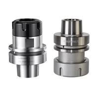 WENBIXIA 1pcs HSK63F Tool Handle HSK63F ER20 ER25 ER32 ER40 Tool Handle HSK 63F ER Woodworking Engraving Machine HSK63F Tool Handle CNC Tools(HSK63F-ER20-70L)