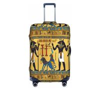 WenDang Ancient Egypt Tribe Series Print Elastic Suitcase Protector Cover Baggage Covers, Enhance Protection, fit Unisex Travelers