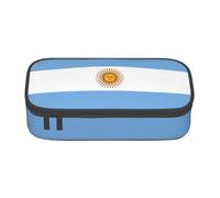 WenDang Argentine Flag Multifunctional Stationery Bag, fit for Travel, Office Supplies, Makeup, and Desk Organization