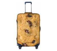 WenDang Chocolate Cookie Print Elastic Suitcase Protector Cover Baggage Covers, Enhance Protection, fit Unisex Travelers