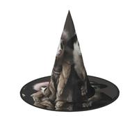 WenDang French Fashion Model Ferrets Halloween Hat, funny, holiday party hat costume ball, Cosplay Carnivals DIY Decoration(of 2)