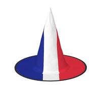 WenDang French flag Halloween Hat, funny, holiday party hat costume ball, Cosplay Carnivals DIY Decoration(of 1)