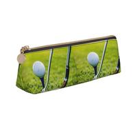 WenDang Golf Court Triangle Leather Stationery Storage Bag and Holiday Stationery Storage are Essential Travel Items