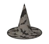 WenDang Halloween Bats Grey Halloween Hat, funny, holiday party hat costume ball, Cosplay Carnivals DIY Decoration(of 3)